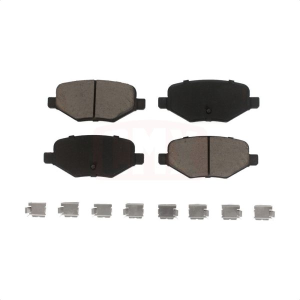 [Rear] Ceramic Disc Brake Pads CMX-D1377 For Ford Explorer Edge Flex Lincoln MKX