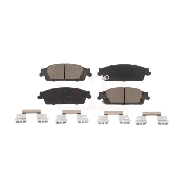 [Rear] Ceramic Disc Brake Pads CMX-D1707 For Chevrolet GMC Silverado 1500 Sierra