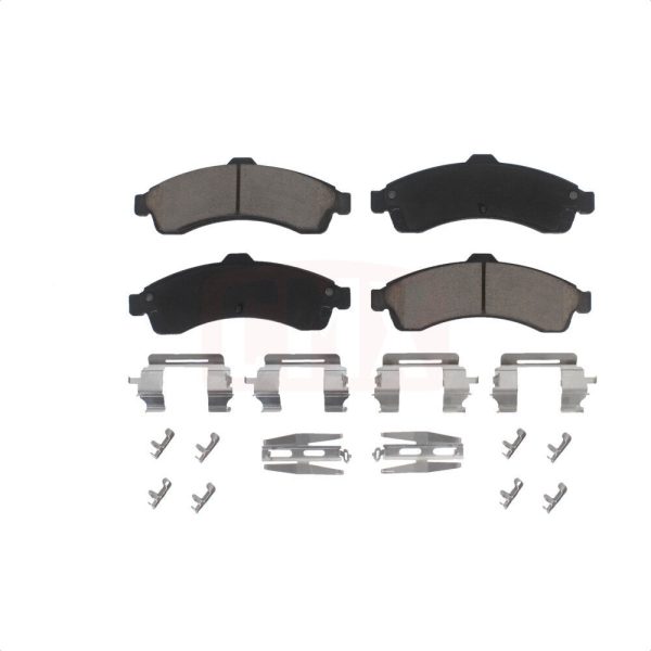 [Front] Ceramic Disc Brake Pads CMX-D882 For GMC Chevrolet Envoy Trailblazer XL