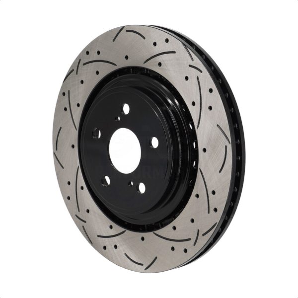 [Front] Disc Brake Rotor DS1-982707 For Toyota Highlander Lexus RX350 RX350h