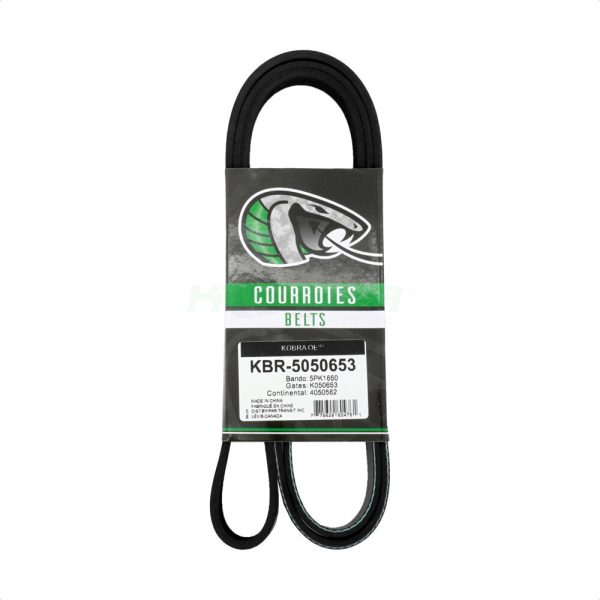 [Main Drive] Serpentine Belt KBR-5050653 For Chevrolet Silverado 1500 GMC Sierra