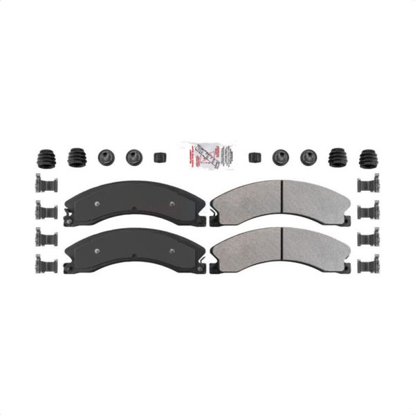 [Rear] Semi-Metallic Disc Brake Pads NWF-ASD1411A For Nissan NV2500 TITAN XD