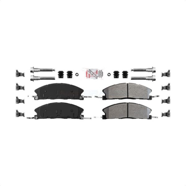 [Front] Semi-Metallic Disc Brake Pads NWF-ASD1611AP For Ford Explorer Flex Sedan
