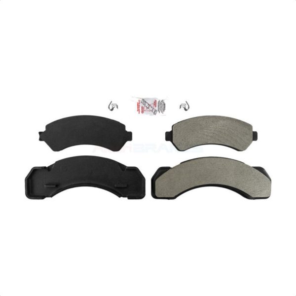 Semi-Metallic Disc Brake Pads NWF-ASD184 For GMC C3500 Freightliner Workhorse