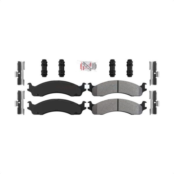 [Front] Semi-Metallic Disc Brake Pads NWF-ASD655 For Ford Dodge E-350 Super Duty