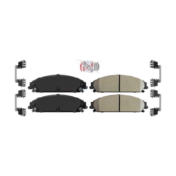 [Front] Ceramic Disc Brake Pads NWF-PRC1058A For Dodge Chrysler 300 Charger 200