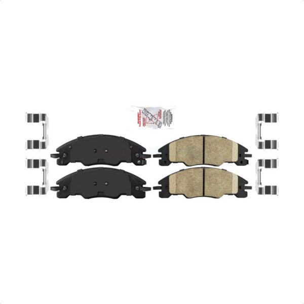 [Front] Ceramic Disc Brake Pads NWF-PRC1339 For 2008-2011 Ford Focus