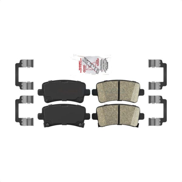 [Rear] Ceramic Disc Brake Pads NWF-PRC1430 For Chevrolet Buick Malibu Impala XTS
