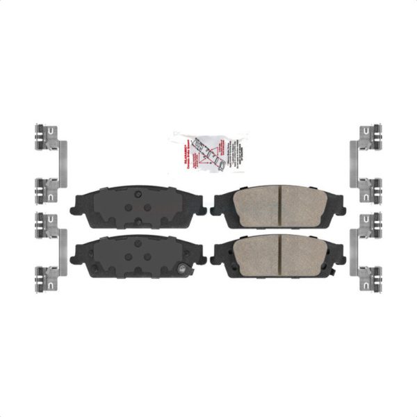 [Rear] Ceramic Disc Brake Pads NWF-PRC1707 For Chevrolet GMC Silverado 1500 XL