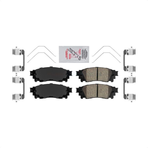 [Rear] Ceramic Disc Brake Pads NWF-PRC1805 For Toyota RAV4 Camry Lexus C-HR