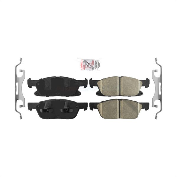 [Front] Ceramic Disc Brake Pads NWF-PRC1818 For Ford Edge Lincoln Nautilus MKX