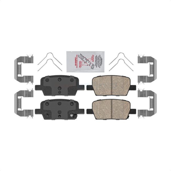 [Rear] Ceramic Disc Brake Pads NWF-PRC1914 For Chevrolet Cadillac XT5 Traverse