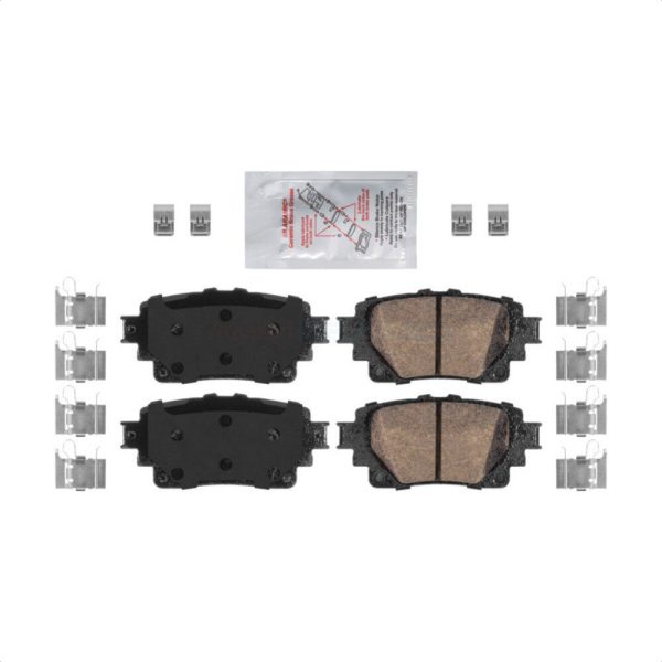 [Rear] Ceramic Disc Brake Pads NWF-PRC2305 For Toyota Highlander Sienna RAV4