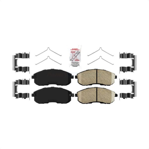 [Front] Ceramic Disc Brake Pads NWF-PRC653 For Nissan Sentra Altima Maxima G20