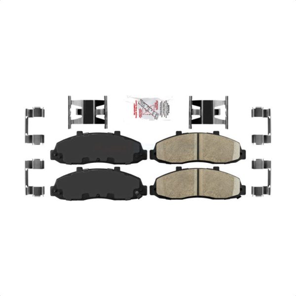 [Front] Ceramic Disc Brake Pads NWF-PRC679 For Ford F-150 Heritage Lincoln