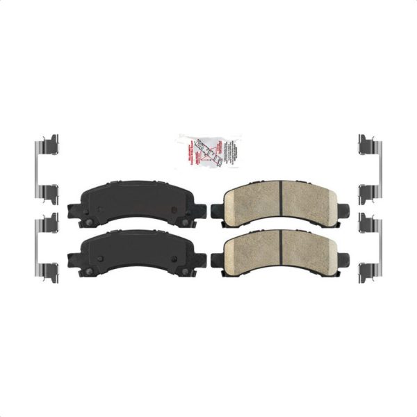 [Rear] Ceramic Disc Brake Pads NWF-PRC974A For Chevrolet Avalanche 1500 GMC XL