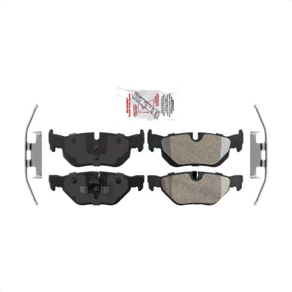 [Rear] Semi-Metallic Disc Brake Pads NWF-PRM1171 For BMW 328i xDrive X1 323i