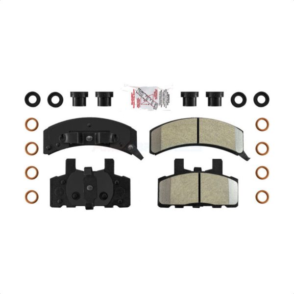 [Front] Semi-Metallic Disc Brake Pads NWF-PRM369 For Chevrolet GMC K1500 C1500