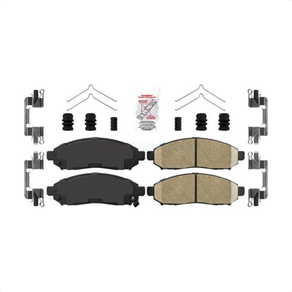 [Front] Ceramic Disc Brake Pads NWF-PTC1094 For Nissan Frontier Pathfinder NV200