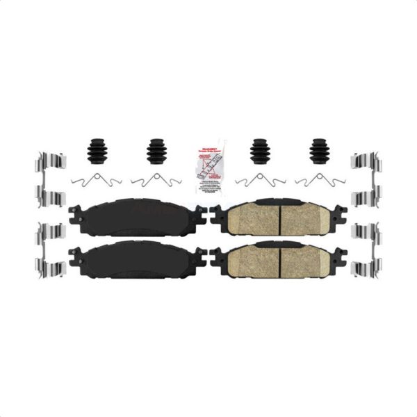 [Front] Ceramic Disc Brake Pads NWF-PTC1508 For Ford Explorer Flex Taurus MKT