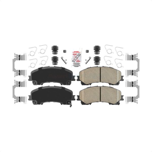 [Front] Ceramic Disc Brake Pads NWF-PTC1736 For Nissan Rogue INFINITI Q50 QX50