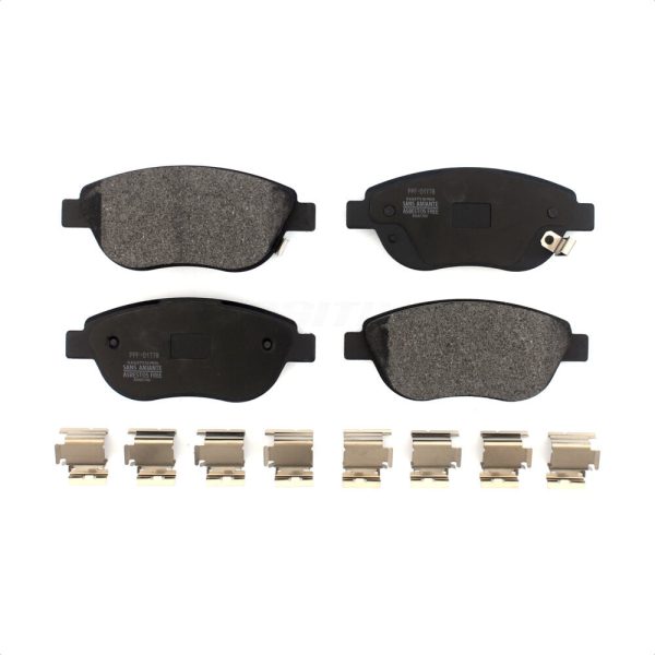 [Front] Semi-Metallic Disc Brake Pads PPF-D1778 For Fiat 500