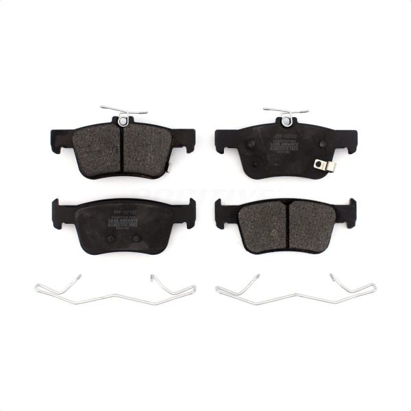 [Rear] Semi-Metallic Disc Brake Pads PPF-D2102 For Honda Civic Accord Acura RDX