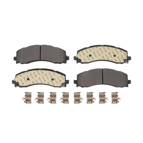 [Rear] Semi-Metallic Disc Brake Pads PPF-D2225 For 2019-2022 Ram 2500 3500