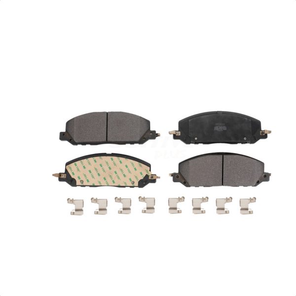 [Front] Semi-Metallic Disc Brake Pads PPF-D2229 For Ford Explorer Lincoln Police