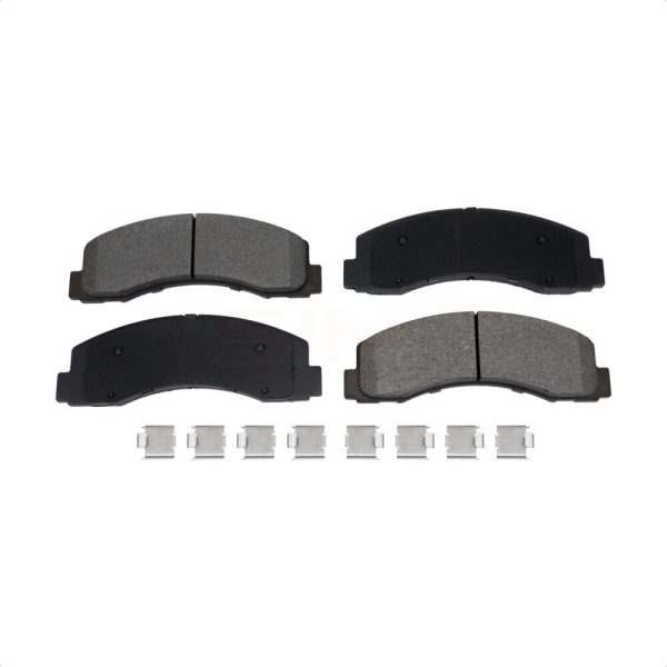 [Front] Semi-Metallic Disc Brake Pads SIM-2087 For Ford F-150 Expedition Lincoln