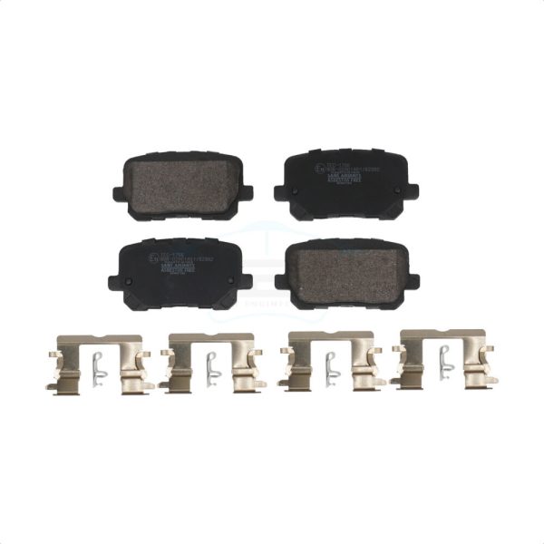 [Rear] Ceramic Disc Brake Pads TEC-1766 For 2014-2023 Dodge Charger RWD