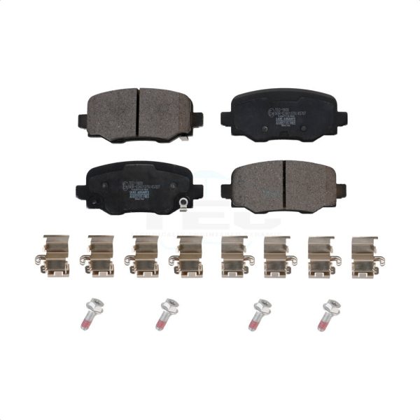 [Rear] Ceramic Disc Brake Pads TEC-1809 For Jeep Renegade Fiat 500X
