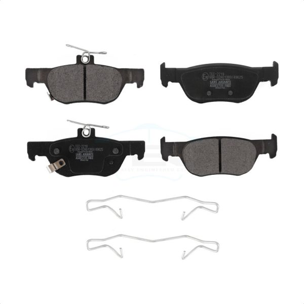 [Rear] Ceramic Disc Brake Pads TEC-2219 For Mazda 3 CX-30 Sport MX-30 EV