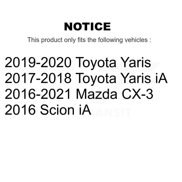 Cabin Air Filter 54-WP10267 For Mazda CX-3 Toyota Yaris iA Scion - Image 2
