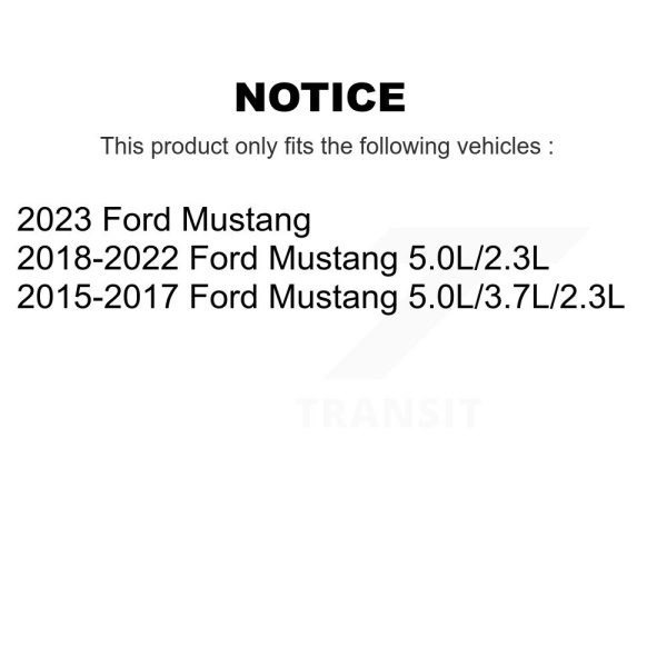 Air Filter 57-WA10315 For Ford Mustang - Image 2
