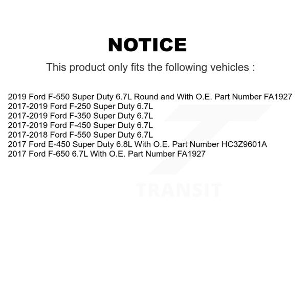 Air Filter 57-WA10679 For Ford F-350 Super Duty F-250 F-450 E-450 F-550 F-650 - Image 2
