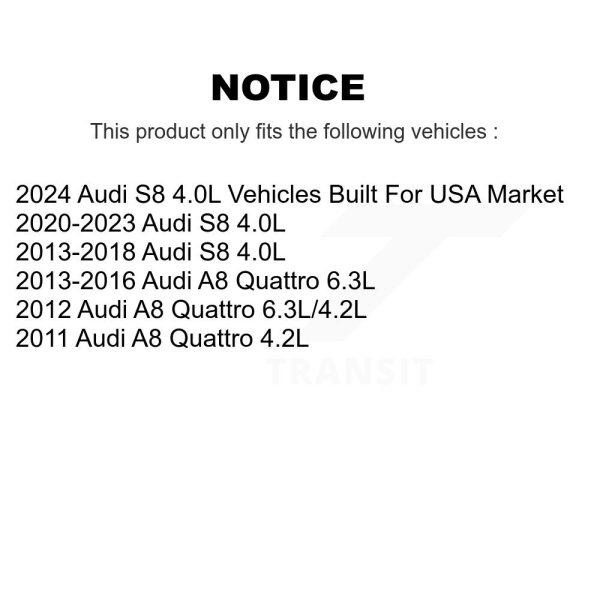 Air Filter 57-WA10968 For Audi A8 Quattro S8 - Image 2