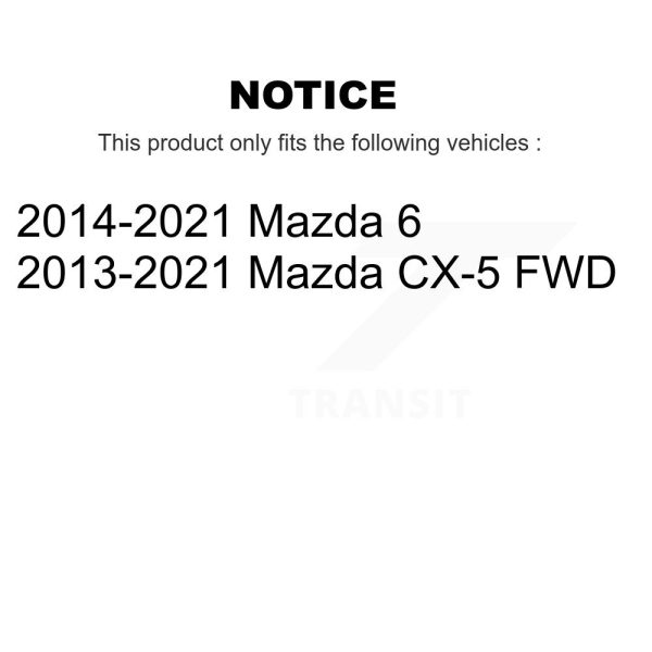 [Rear] Wheel Bearing Hub Assembly 70-512519 For Mazda CX-5 6 - Image 2