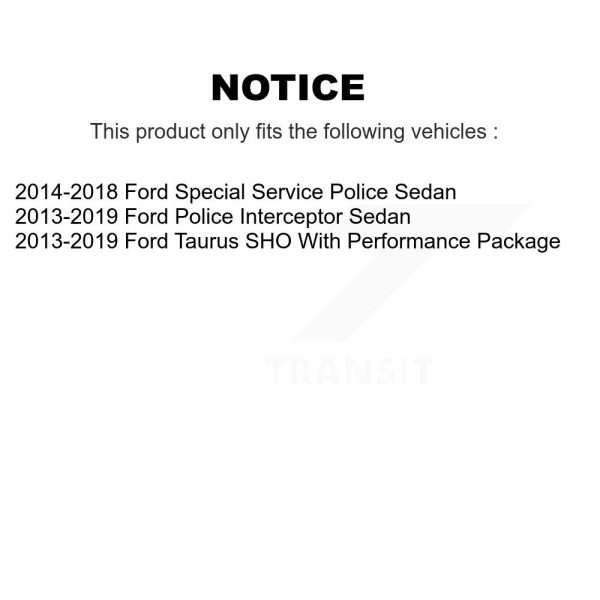[Front] Wheel Bearing Hub Assembly 70-513339 For Ford Taurus Police Interceptor - Image 2
