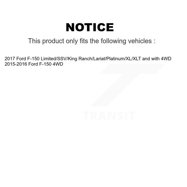 [Front] Wheel Bearing Hub Assembly 70-515169 For Ford F-150 - Image 2