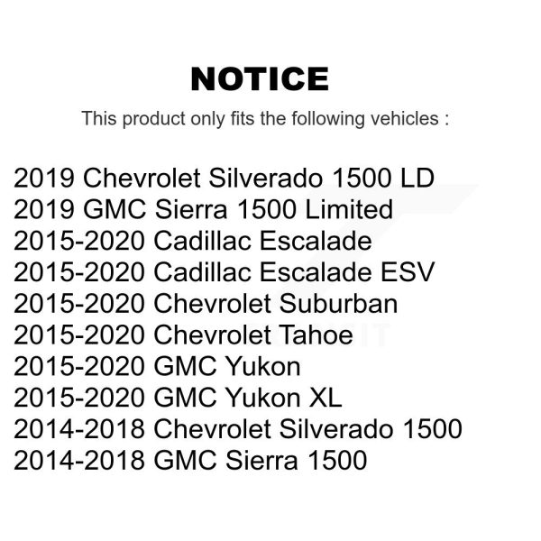 [Outer] Steering Tie Rod End 72-ES800948 For GMC Chevrolet Sierra 1500 Silverado - Image 2