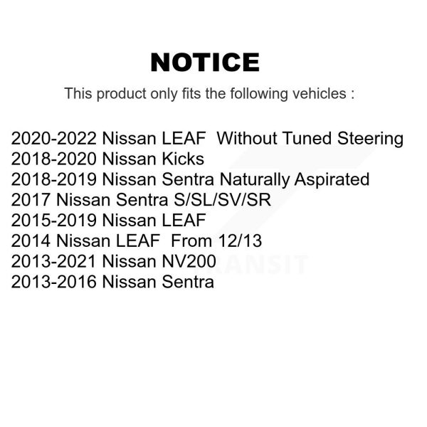 [Right?] Steering Tie Rod End 72-ES800965 For Nissan Sentra Kicks LEAF - Image 2