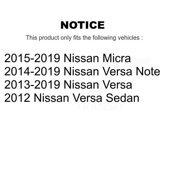 [Front Right Outer] Steering Tie Rod End 72-ES801201 For Nissan Micra Versa Note - Image 2