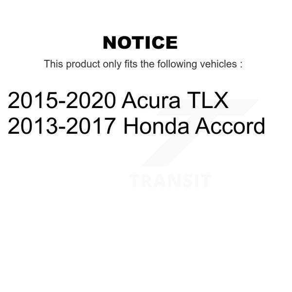 [Front Right] Suspension Stabilizer Bar Link Kit 72-K750650 For Honda Accord TLX - Image 2