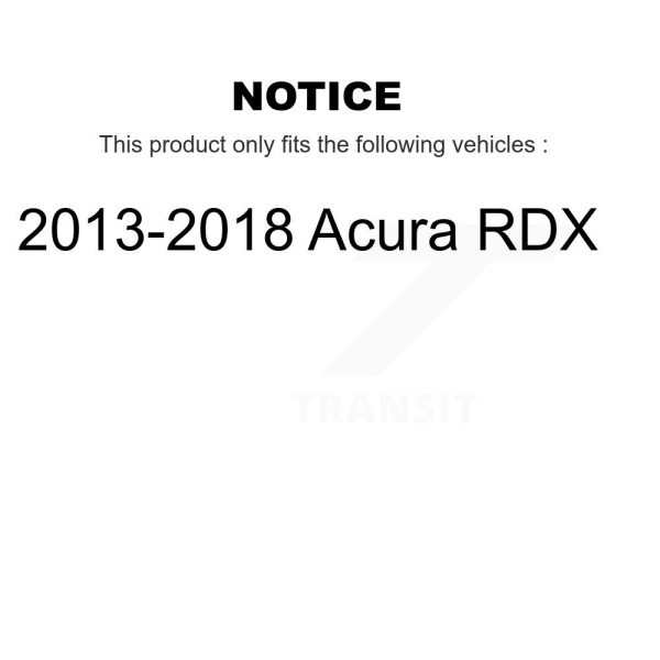 [Front Right] Suspension Stabilizer Bar Link Kit 72-K750666 For 13-18 Acura RDX - Image 2