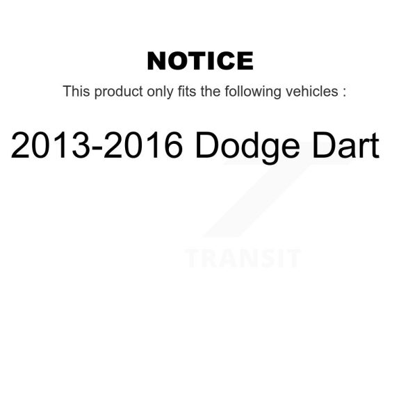 [Front Right] Suspension Strut 78-72641 For 2013-2016 Dodge Dart - Image 2