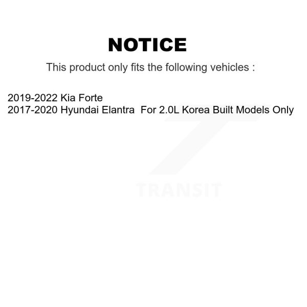[Front Right] Suspension Strut Coil Spring Assembly 78A-13584 For Hyundai Kia - Image 2