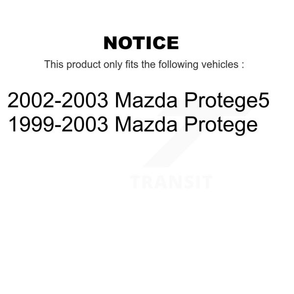 [Rear Left] Suspension Strut Coil Spring Assembly 78A-15171 For Mazda Protege - Image 2