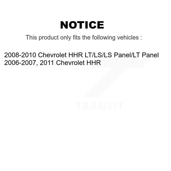 [Front] Disc Brake Rotor 8-580382 For Chevrolet HHR - Image 2