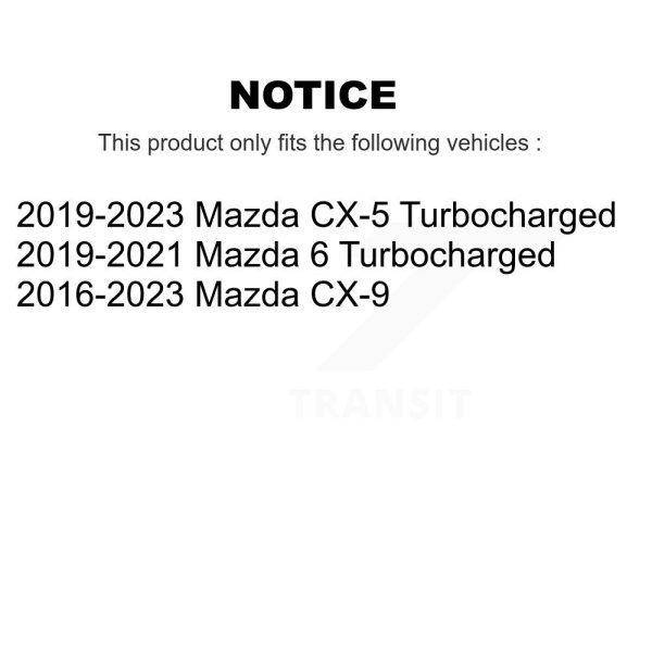 [Front] Disc Brake Rotor 8-982130 For Mazda CX-5 CX-9 6 - Image 2